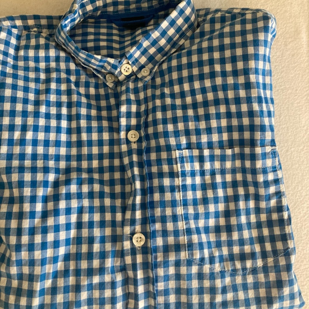 GAP kids’ extra large gingham shirt